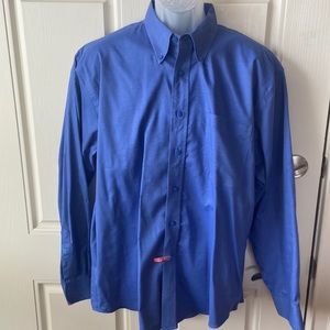 Blue mens long sleeve shirt.